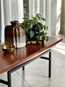 MCM Coffee Table & Steel Base