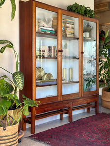 Vintage Bookcase / Display Cabinet