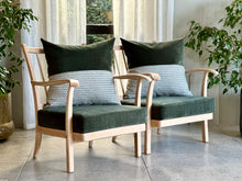 Load image into Gallery viewer, Pair of MCM Occasional Open Armchairs
