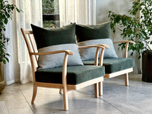 Load image into Gallery viewer, Pair of MCM Occasional Open Armchairs

