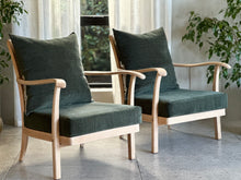 Load image into Gallery viewer, Pair of MCM Occasional Open Armchairs
