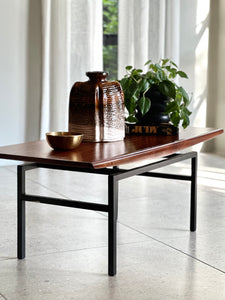 MCM Coffee Table & Steel Base