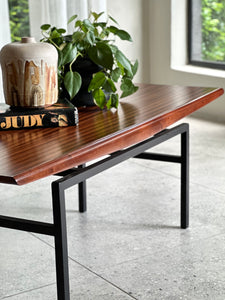 MCM Coffee Table & Steel Base