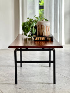 MCM Coffee Table & Steel Base