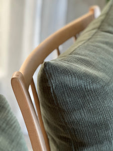 Pair of MCM Occasional Open Armchairs