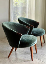 Load image into Gallery viewer, Mid-Century Modern Pair of Refined Lounge Chairs
