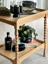 Load image into Gallery viewer, Antique Oak Two-Tier Side | Lamp Table - BelWeb

