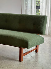 Load image into Gallery viewer, Retro Couch in Forest Green
