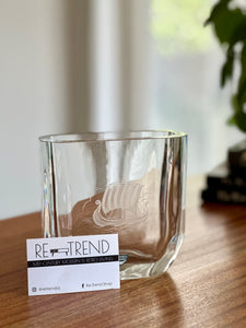 Scandinavian Orrefors Crystal Vase