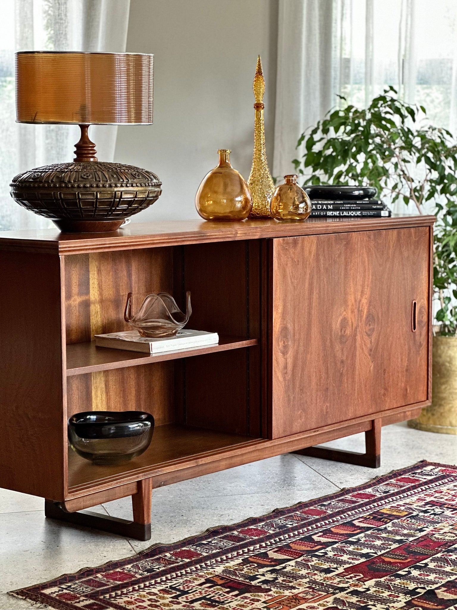 Sleek Imbuia Sideboard – RE-TREND