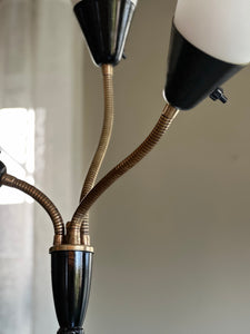 Retro Floor Lamp | Three-Shade