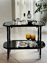 Load image into Gallery viewer, Vintage Two-Tier Drinks Trolley
