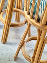 Load image into Gallery viewer, Set Of Vintage Cane Bar Chairs
