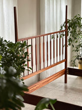 Load image into Gallery viewer, Queen Bed in Solid Sapele Mahogany
