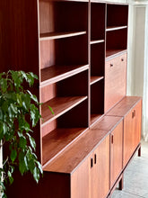 Load image into Gallery viewer, Teak Modular Wall Shelving Series

