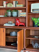 Load image into Gallery viewer, Teak Modular Wall Shelving Series
