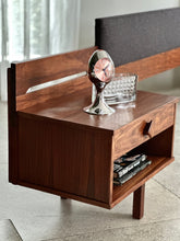 Load image into Gallery viewer, Double Headboard with Attached Pedestals
