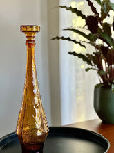 Load image into Gallery viewer, Tall Amber Genie Bottle
