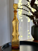 Load image into Gallery viewer, Tall Amber Genie Bottle
