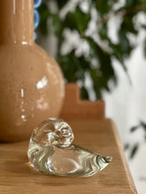 Load image into Gallery viewer, Endearing Sleeping Duck - Art Glass
