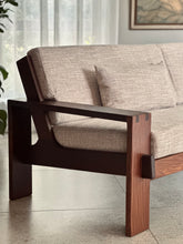 Load image into Gallery viewer, “Cubist” Couch Solid Hardwood
