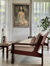 Load image into Gallery viewer, “Cubist” Couch Solid Hardwood
