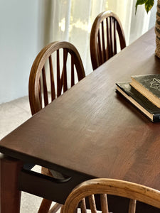 Mid-Century Imbuia Dining Table