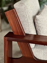 Load image into Gallery viewer, “Cubist” Pair of Armchairs - Solid Hardwood
