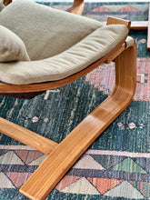 Load image into Gallery viewer, Swedish &quot;Kroken&quot; Chair &amp; Foot-stool
