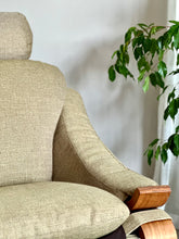 Load image into Gallery viewer, Swedish &quot;Kroken&quot; Chair &amp; Foot-stool

