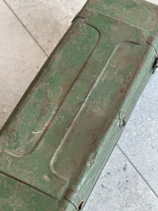 Vintage Metal Military Trunks