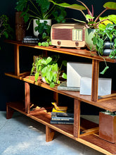 Load image into Gallery viewer, Solid Kiaat, Three Tiered Multipurpose Shelf
