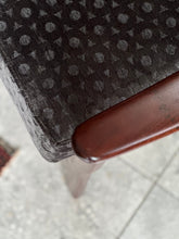 Load image into Gallery viewer, Mahogany Framed Semi-Wingback Armchair
