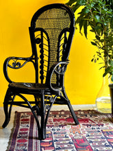 Load image into Gallery viewer, Vintage Rattan &amp; Cane Armchair
