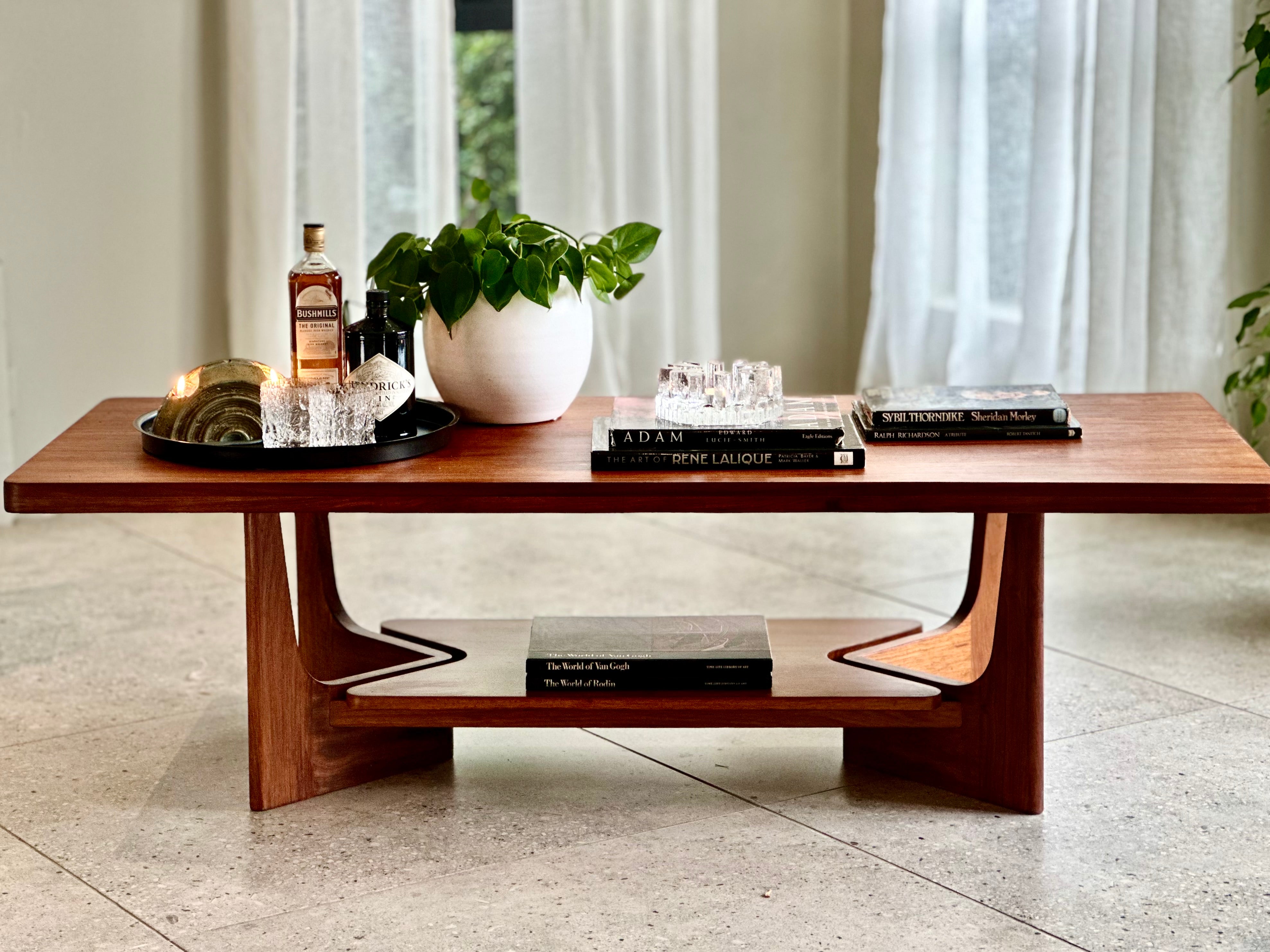 Mid-Century Modern, Two-Tier Coffee Table – RE-TREND