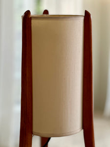 Mid Century Modern Teak Table Lamp