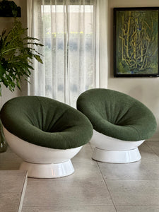 Girasole-Style Lounge Chair