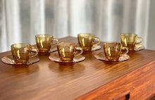 Load image into Gallery viewer, Set of Six Bormioli “Vitrosax” Espresso Duos, Italy
