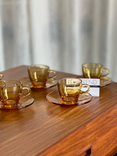 Load image into Gallery viewer, Set of Six Bormioli “Vitrosax” Espresso Duos, Italy

