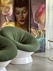 Girasole-Style Lounge Chair