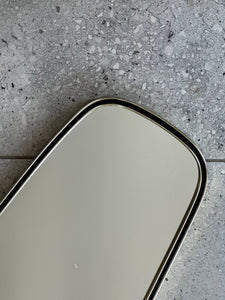 Retro Brass Framed Mirror