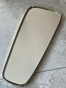 Retro Brass Framed Mirror