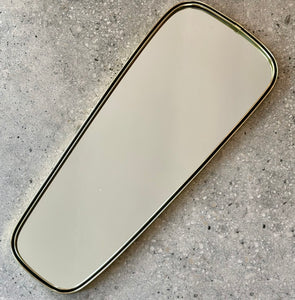 Retro Brass Framed Mirror