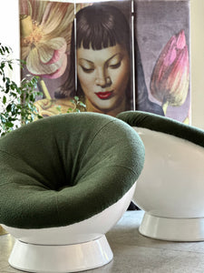 Girasole-Style Lounge Chair