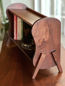 Vintage Wooden Tabletop Bookshelf