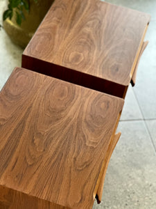 Pair Of Cubist Style Pedestals