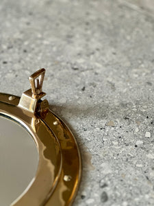 Brass Porthole Mirror