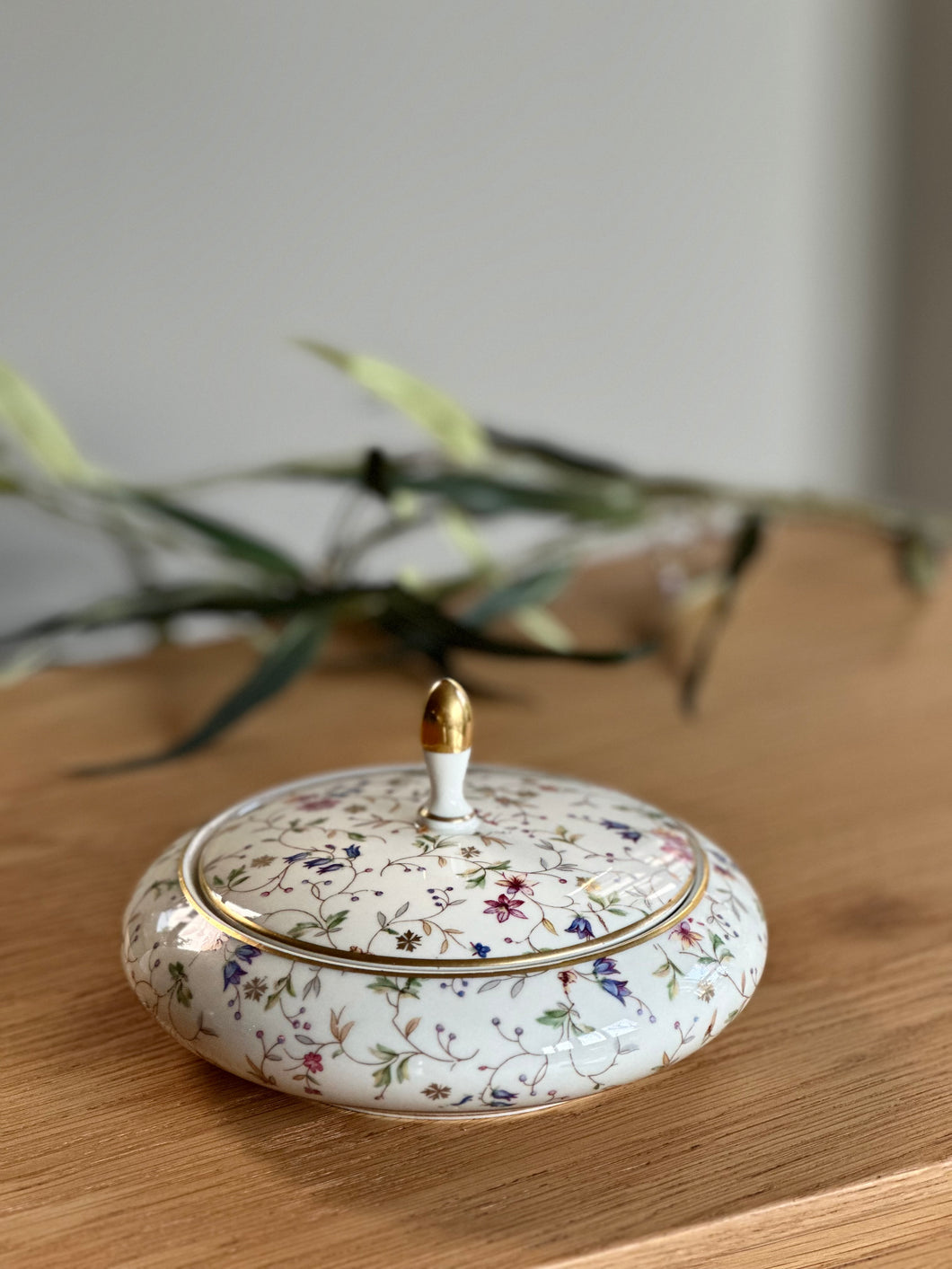 Bavaria Trinket Dish & Lid