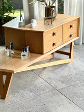 Load image into Gallery viewer, Mid-Century Dresser + Stool
