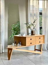 Load image into Gallery viewer, Mid-Century Dresser + Stool
